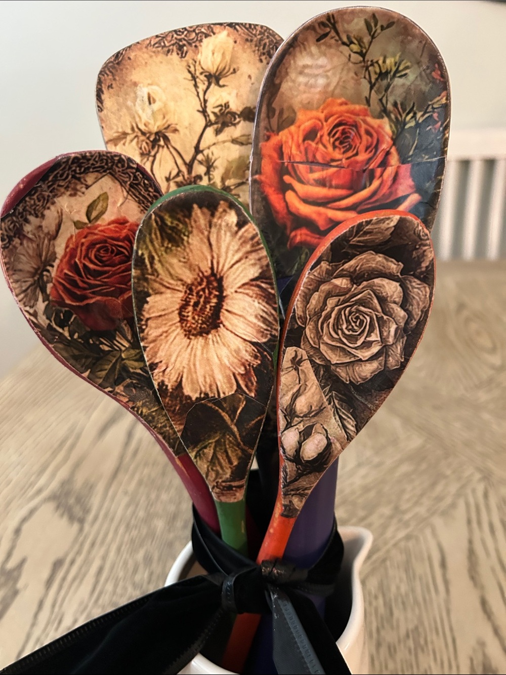 Decorative Moody Fall Spoon/ Utensil Bouquet
